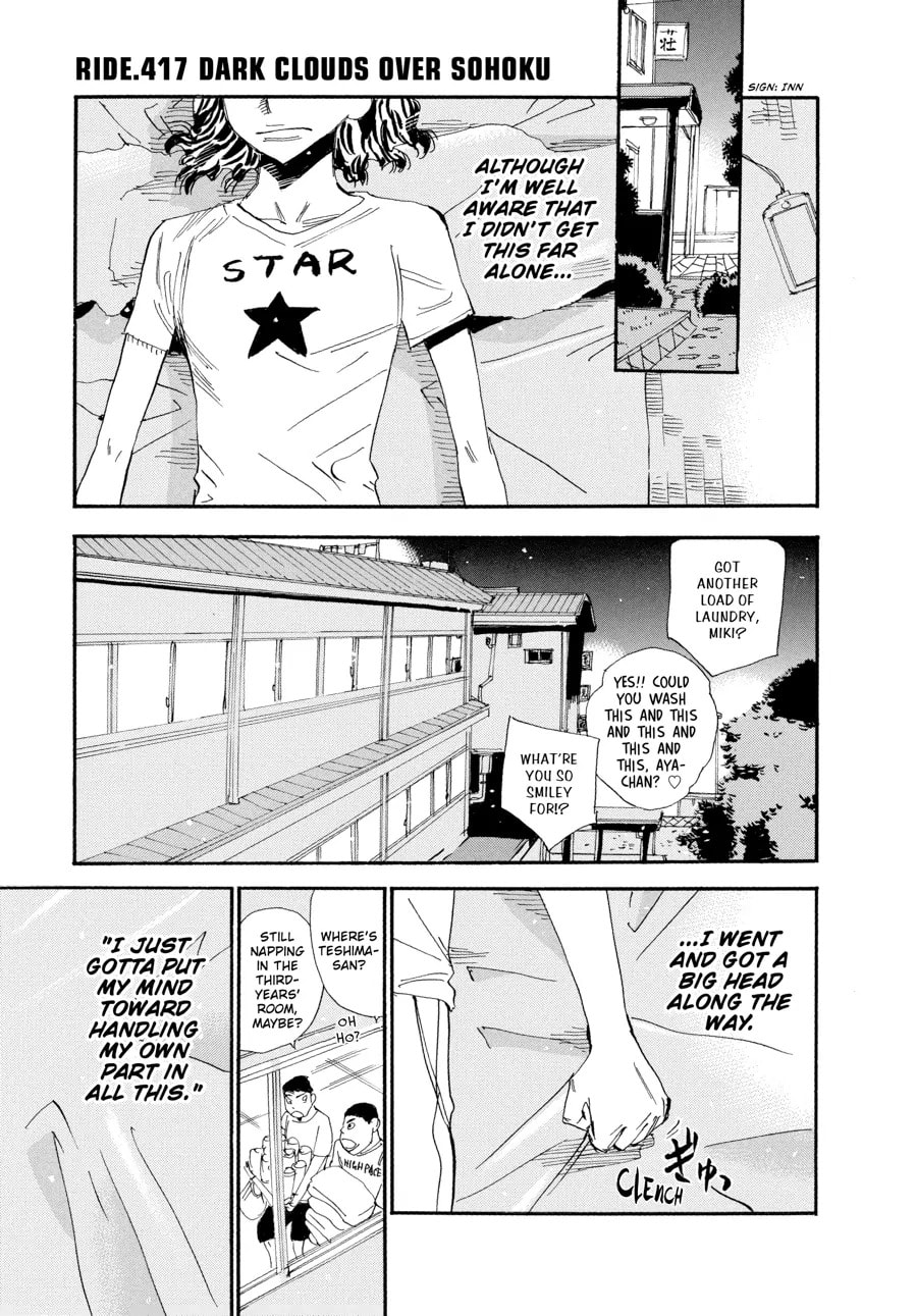 Yowamushi Pedal Chapter 417 page 8 - 