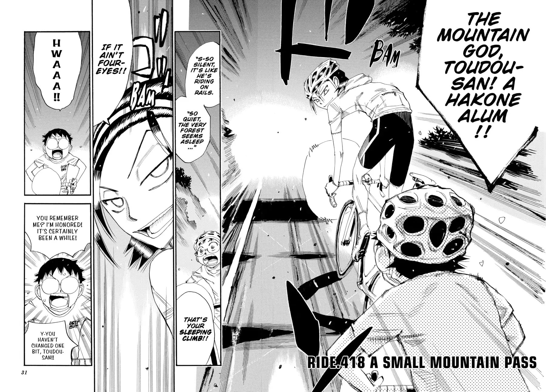 Yowamushi Pedal Chapter 418 page 2 - 