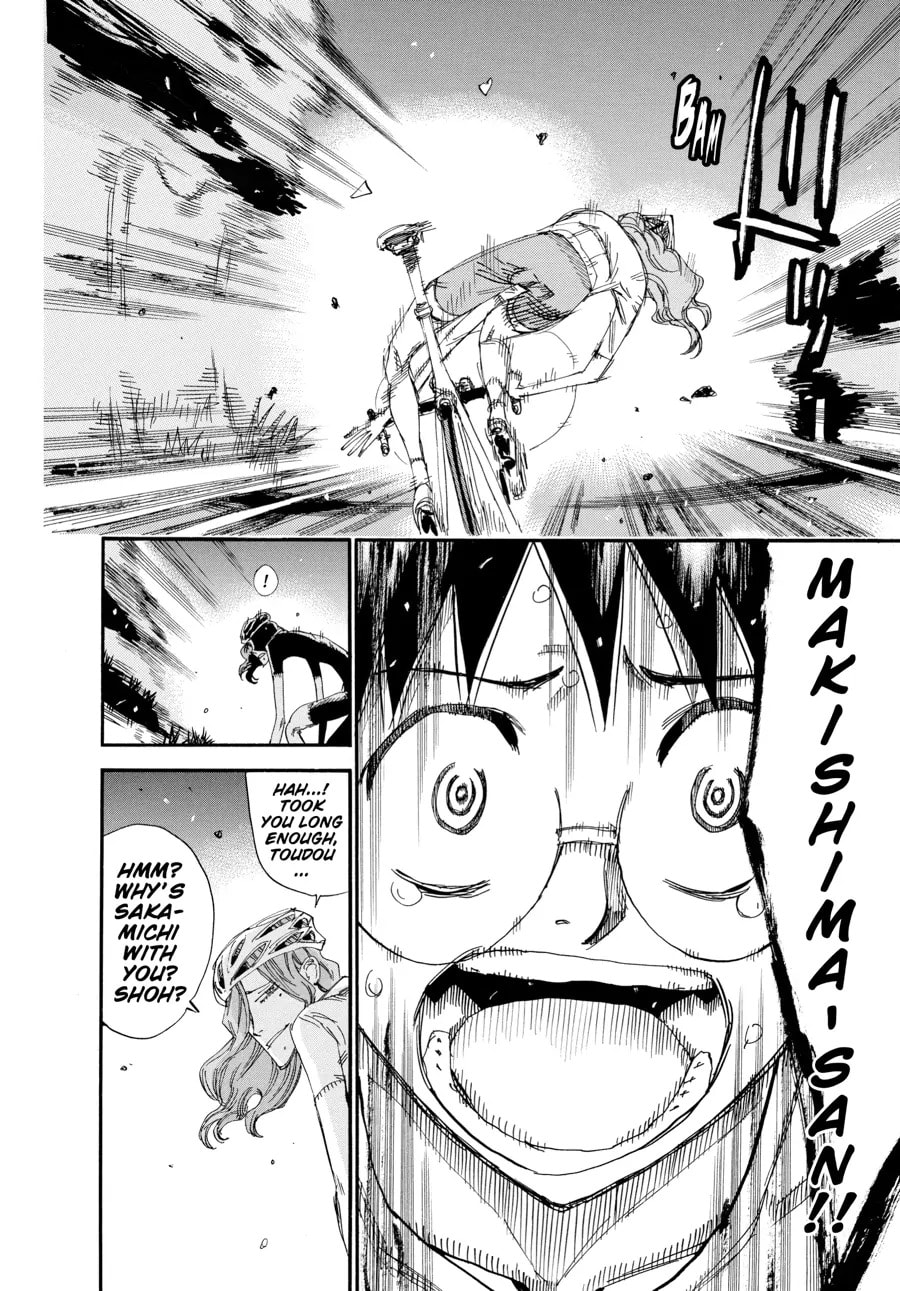 Yowamushi Pedal Chapter 418 page 18 - 