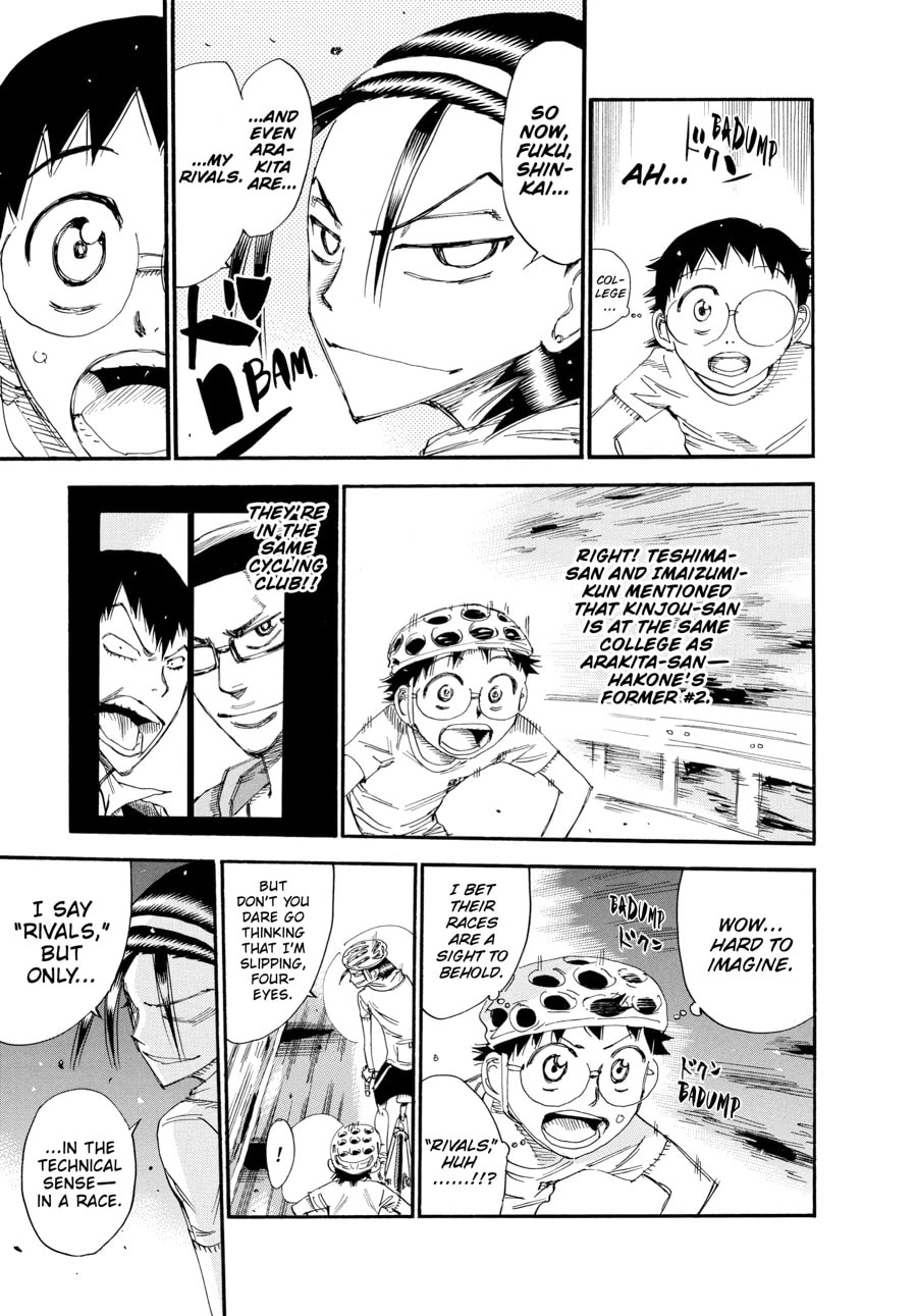Yowamushi Pedal Chapter 418 page 4 - 