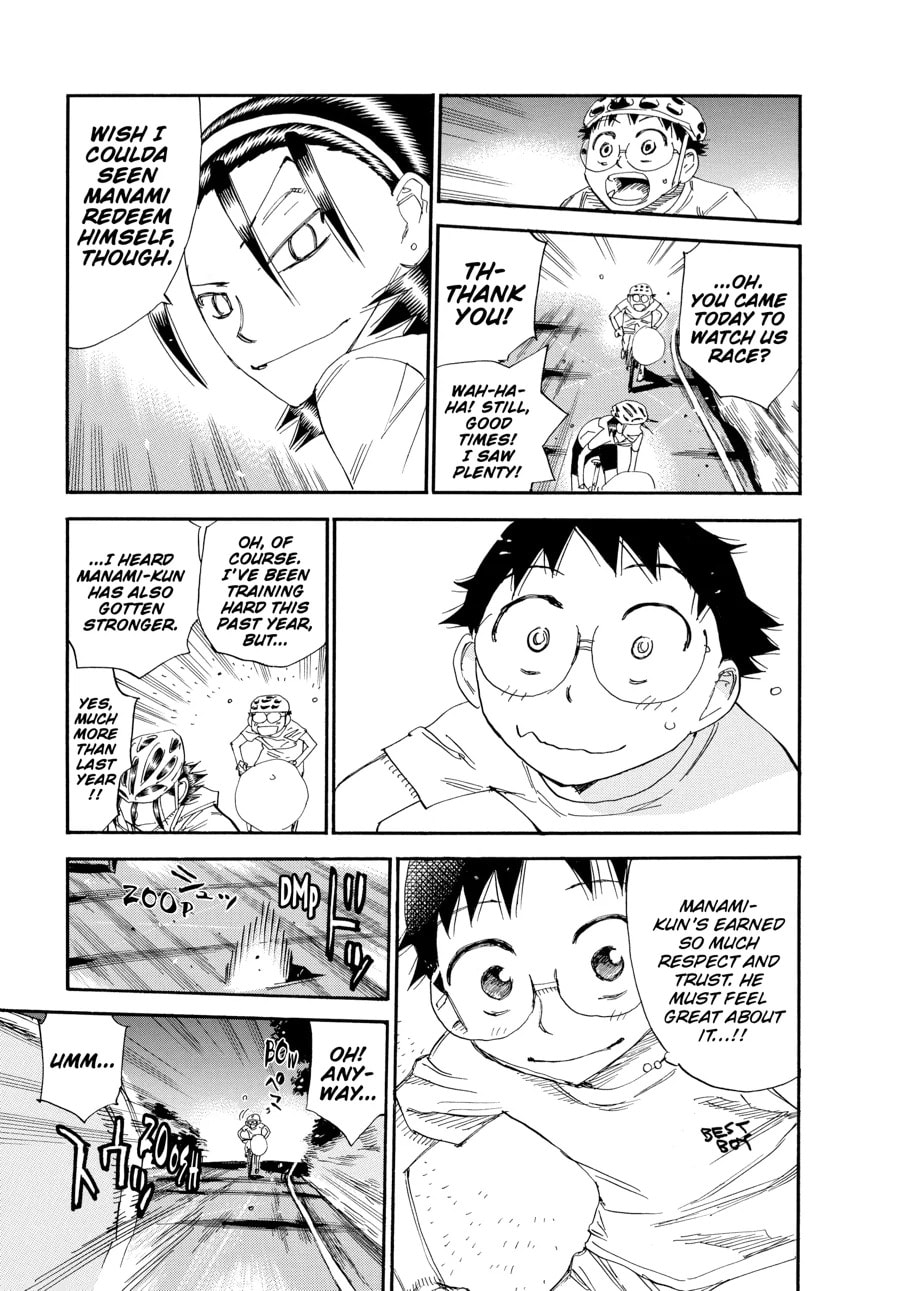 Yowamushi Pedal Chapter 418 page 8 - 