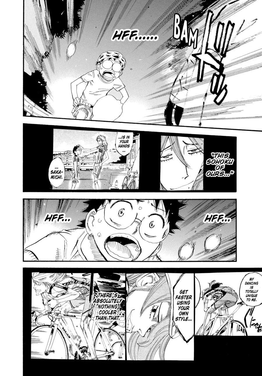 Yowamushi Pedal Chapter 419 page 2 - 