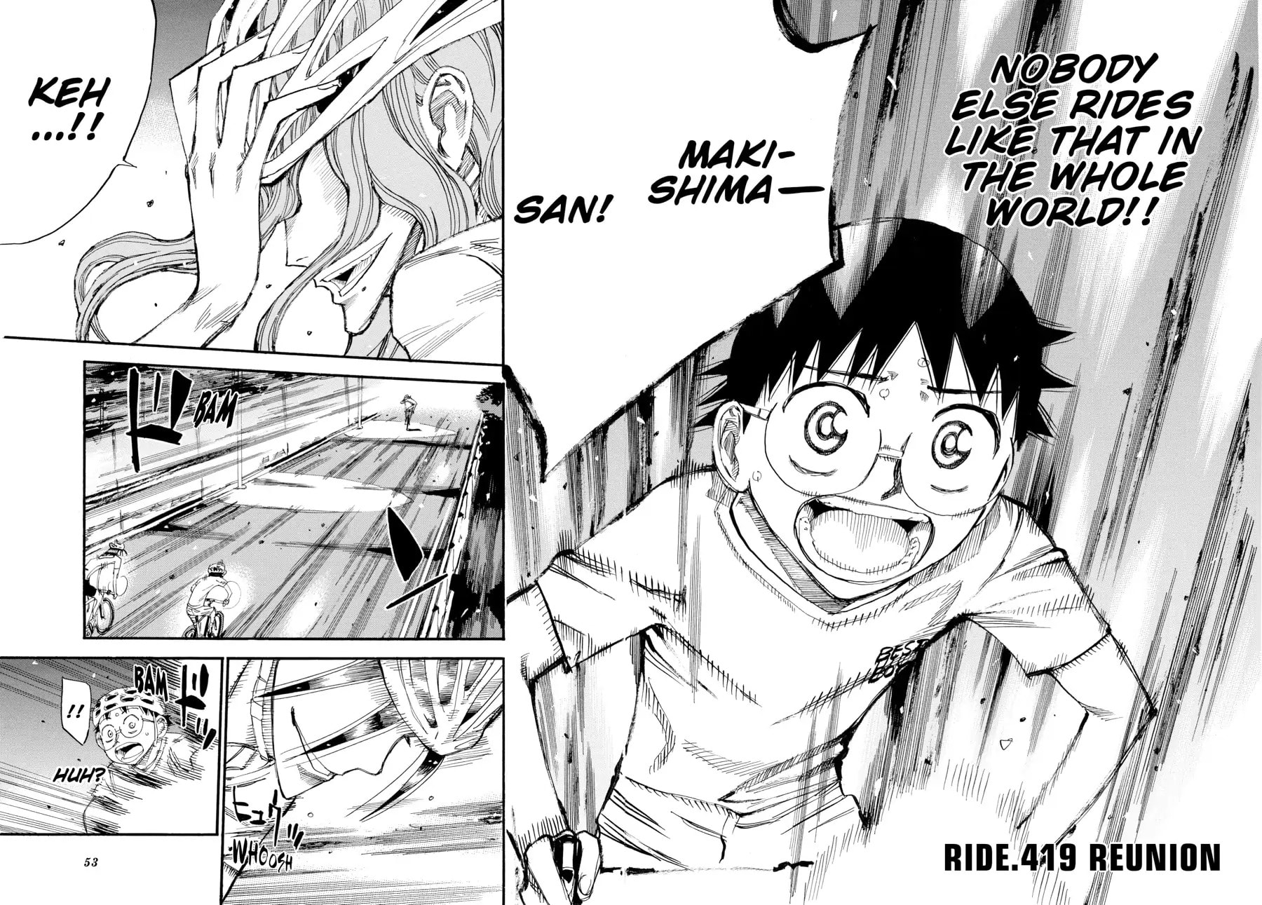 Yowamushi Pedal Chapter 419 page 4 - 