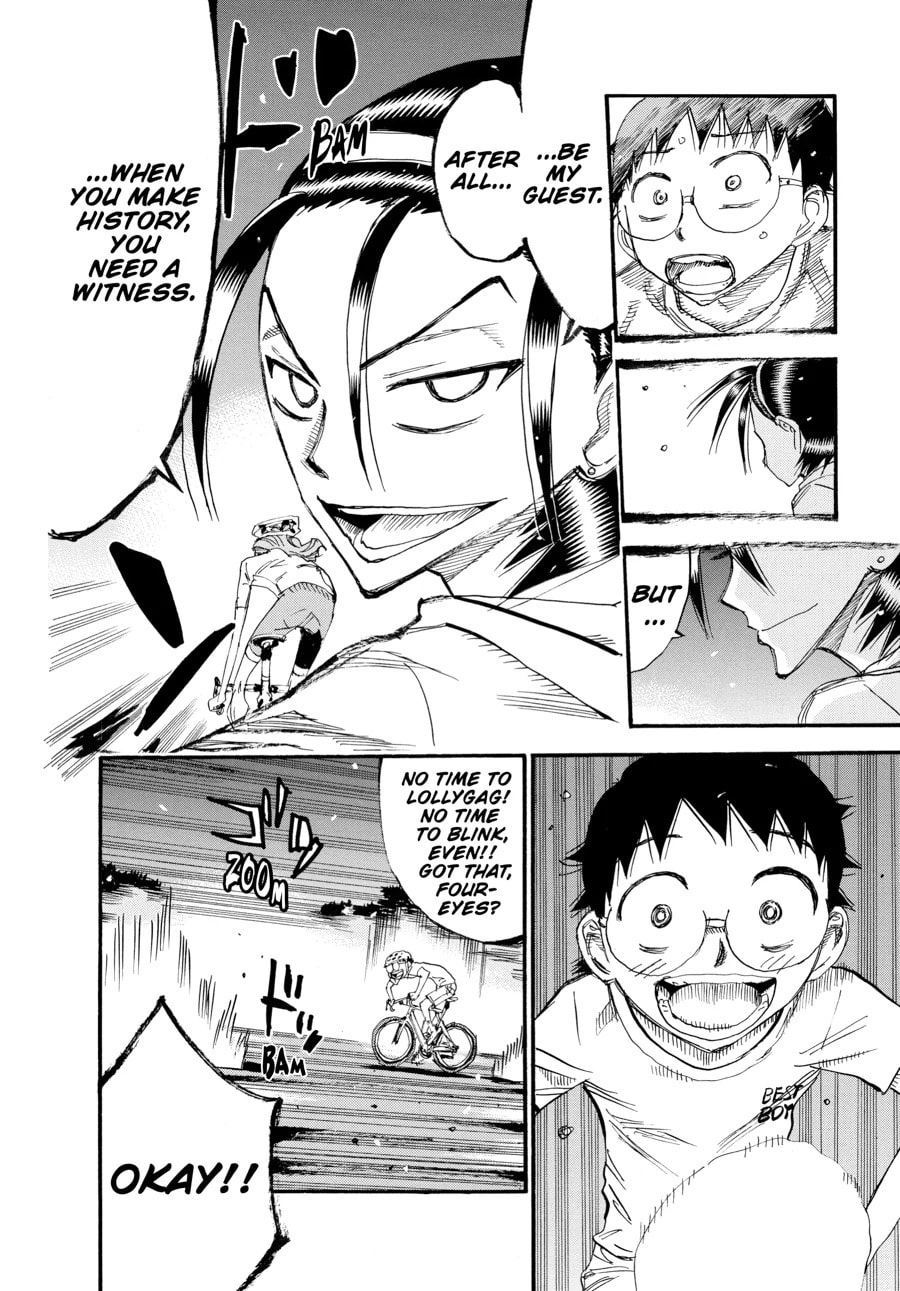 Yowamushi Pedal Chapter 419 page 8 - 