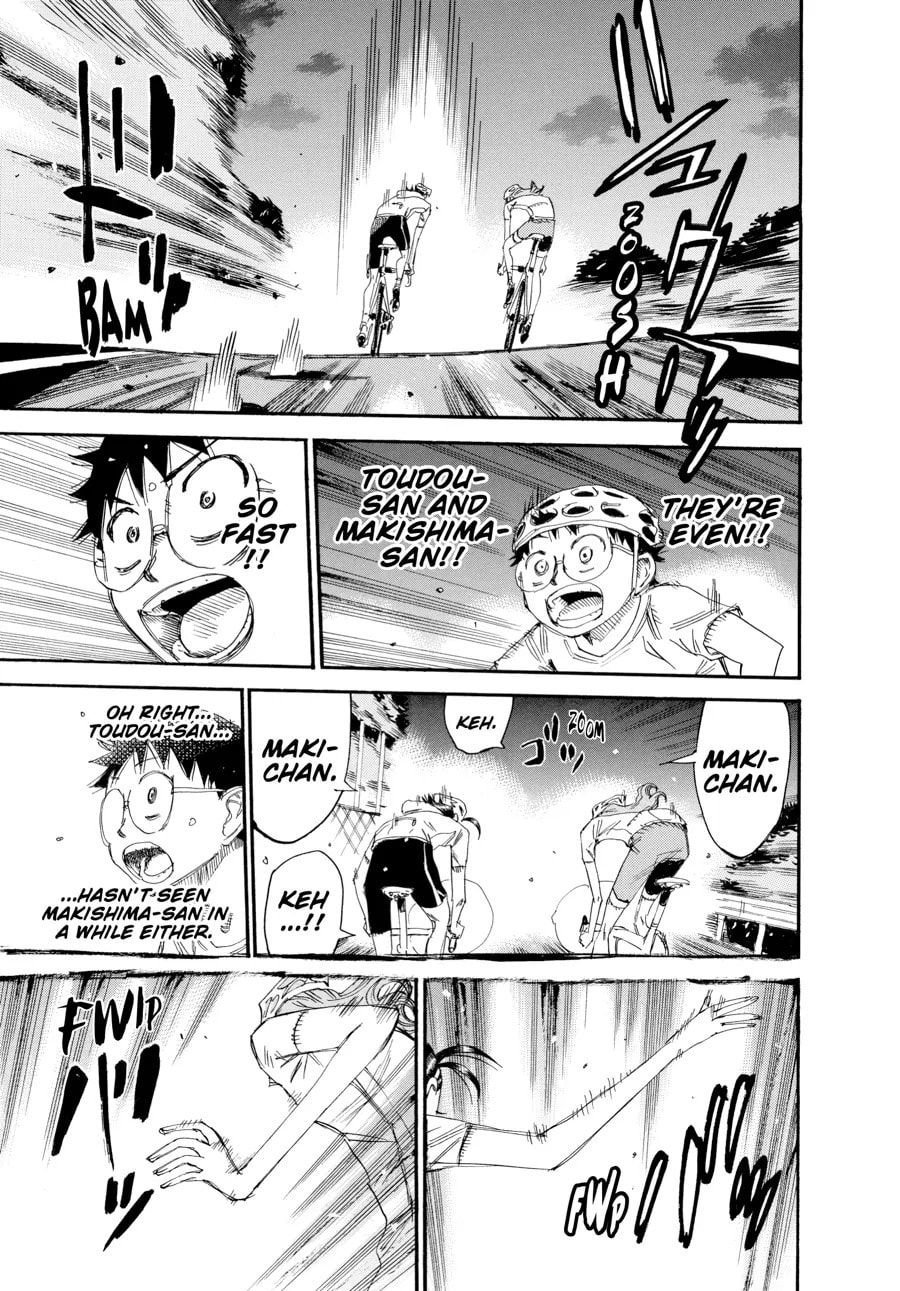 Yowamushi Pedal Chapter 419 page 9 - 