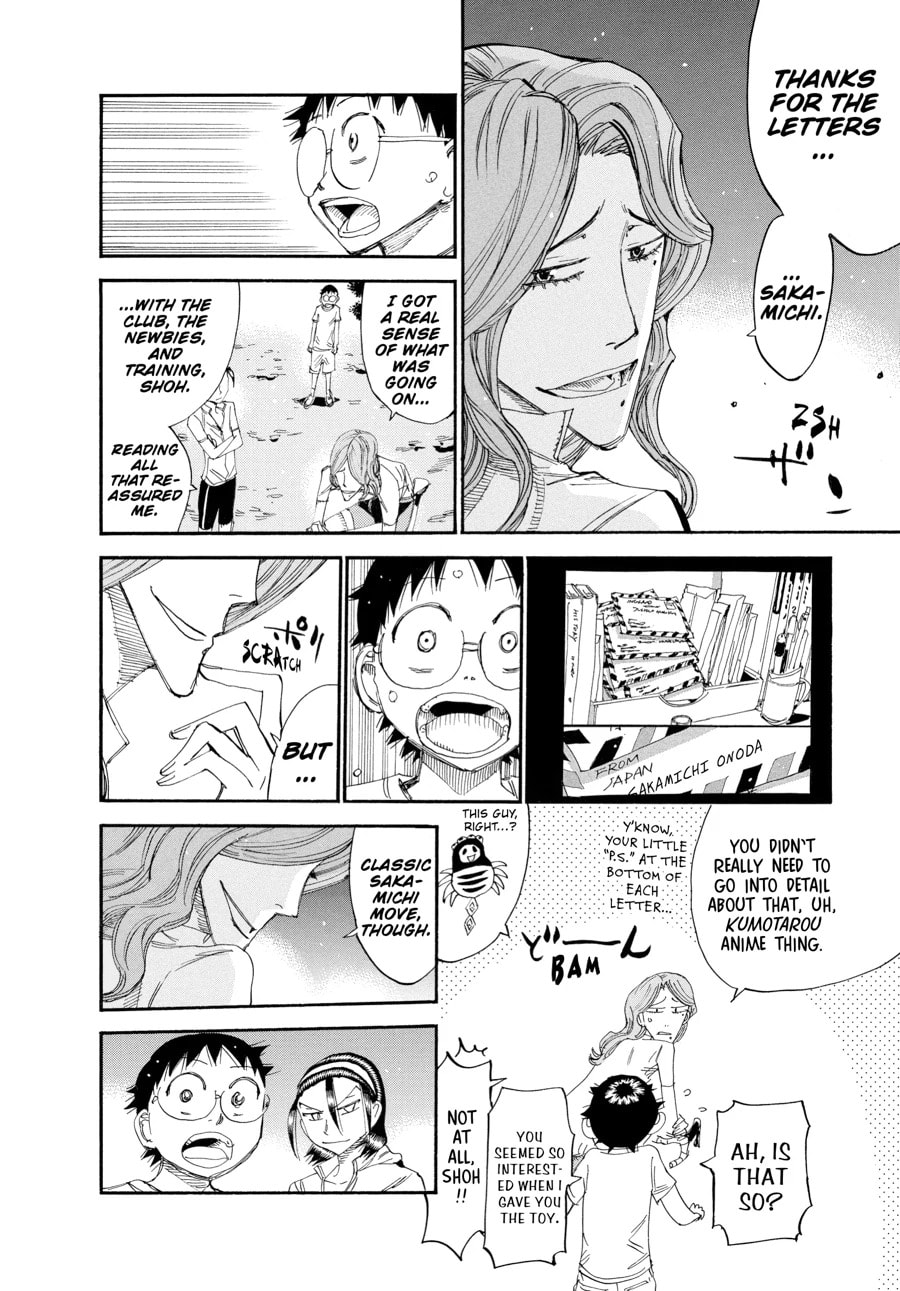 Yowamushi Pedal Chapter 421 page 12 - 