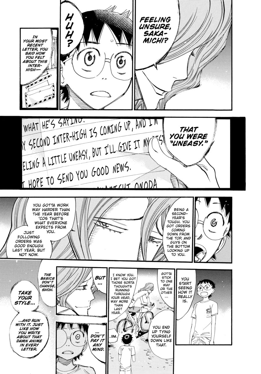 Yowamushi Pedal Chapter 421 page 13 - 