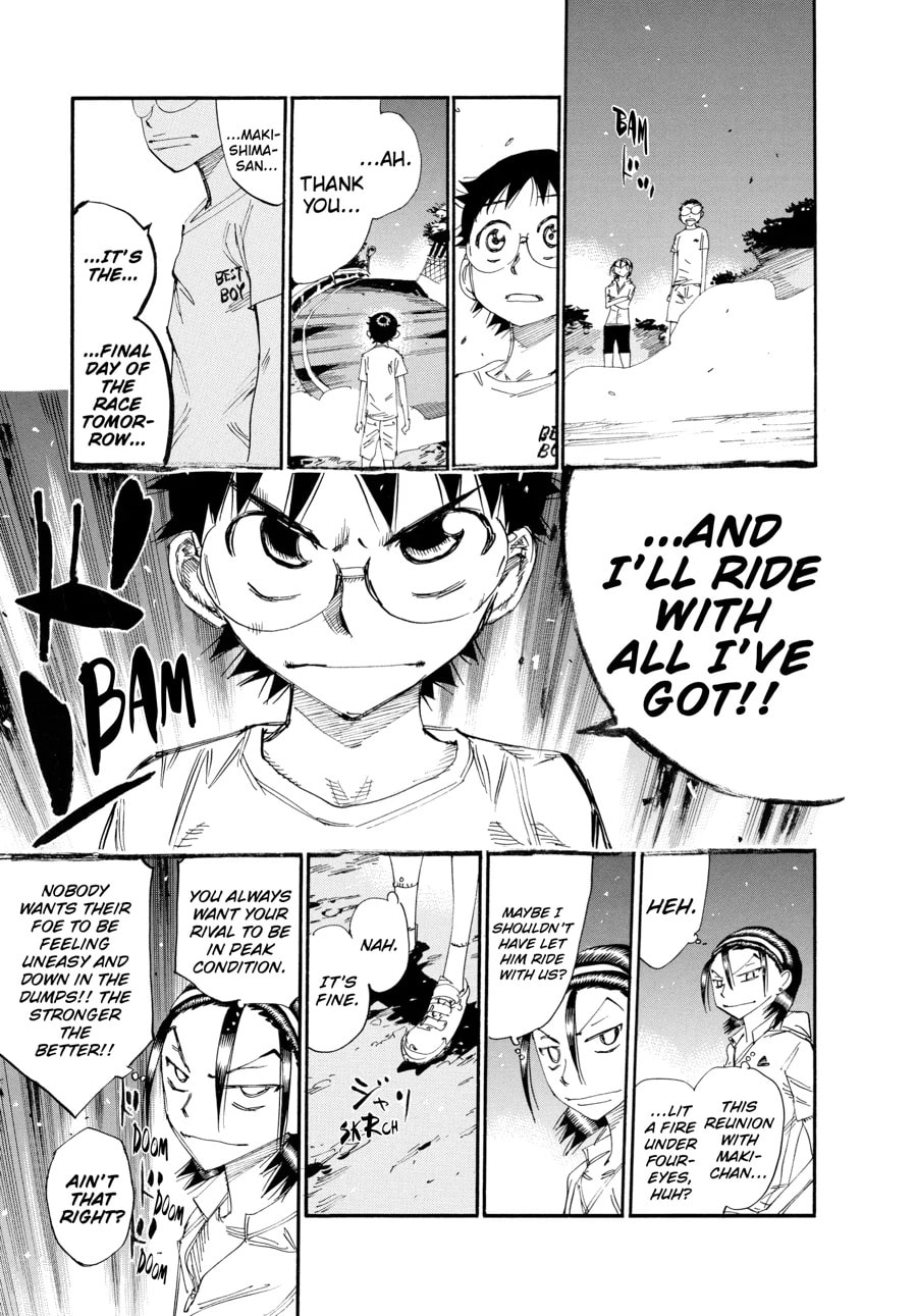 Yowamushi Pedal Chapter 421 page 15 - 