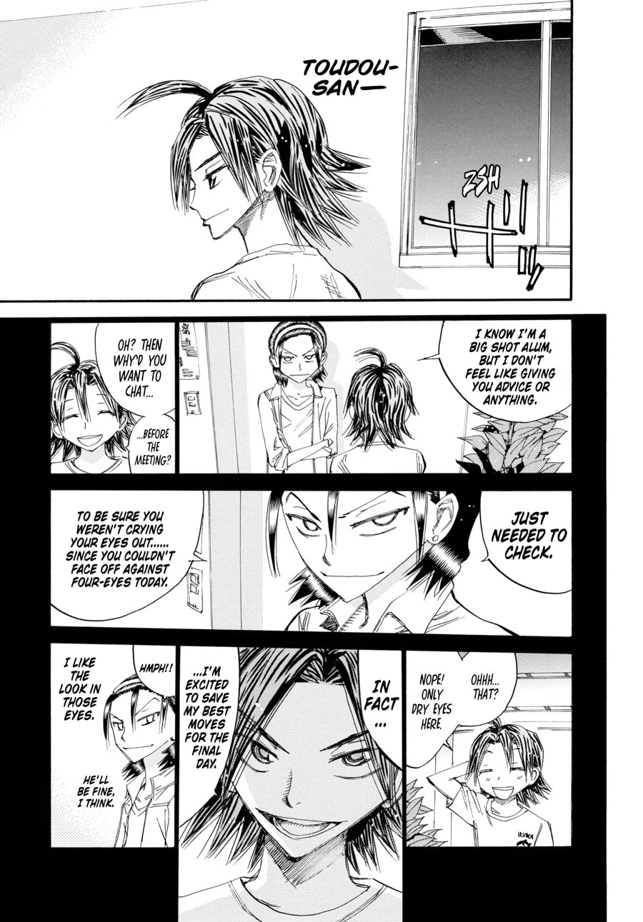 Yowamushi Pedal Chapter 421 page 17 - 