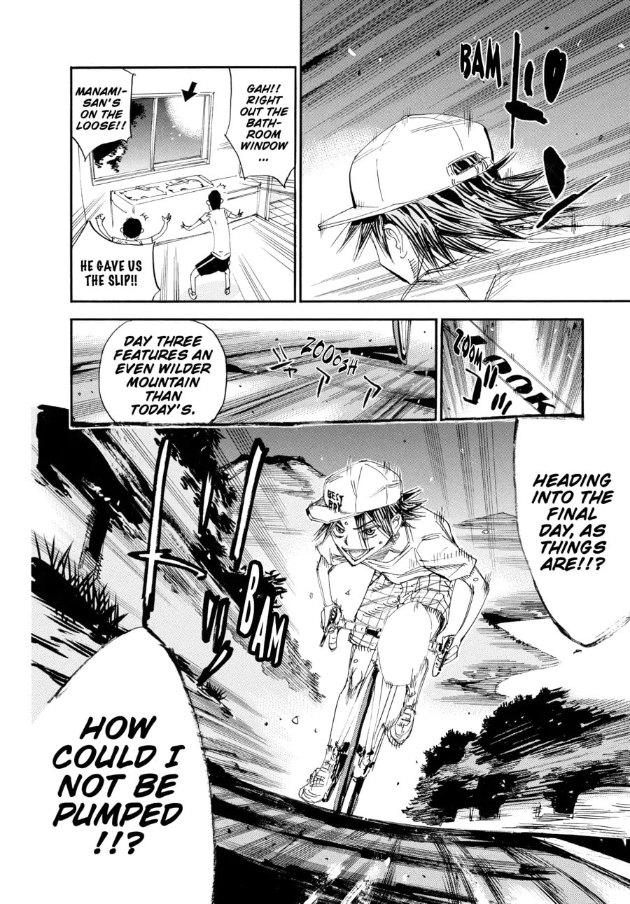 Yowamushi Pedal Chapter 421 page 18 - 