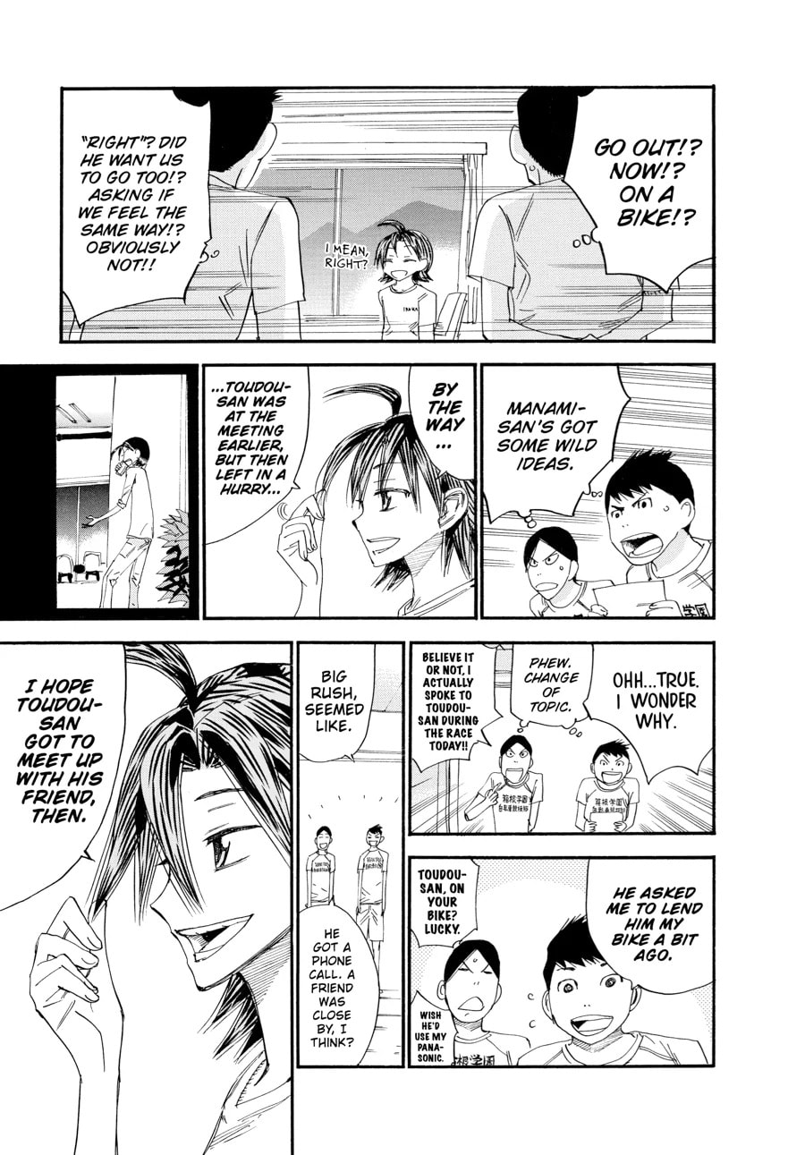 Yowamushi Pedal Chapter 421 page 4 - 
