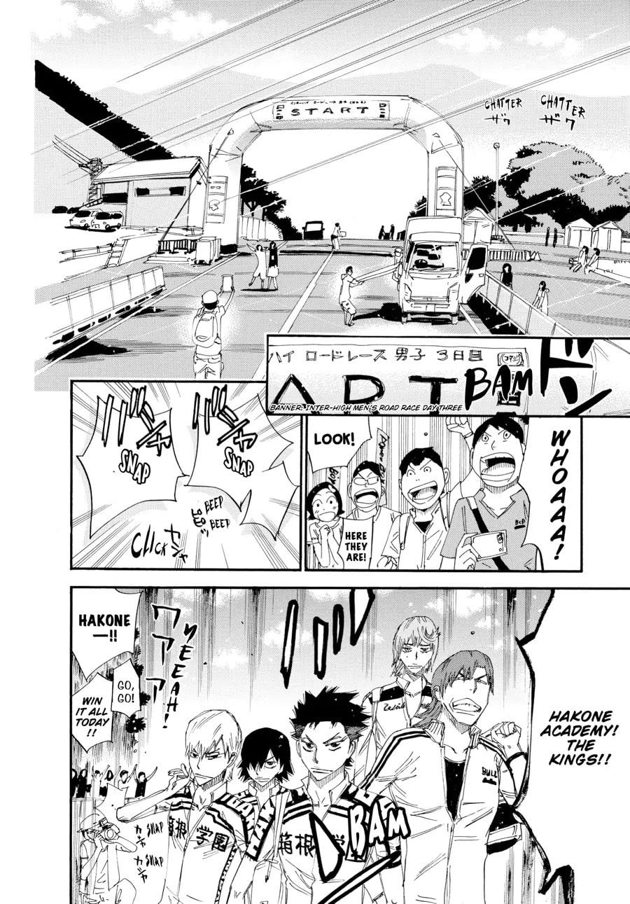 Yowamushi Pedal Chapter 422 page 5 - 