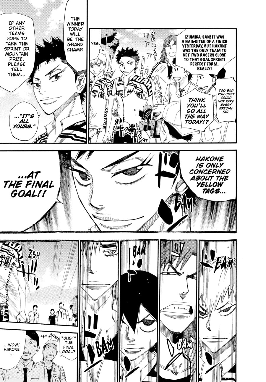 Yowamushi Pedal Chapter 422 page 6 - 