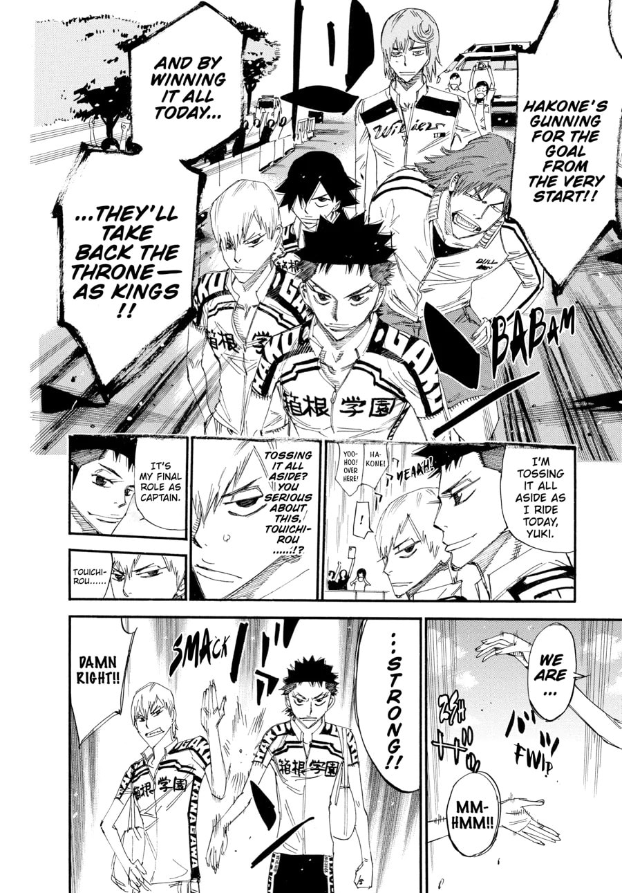 Yowamushi Pedal Chapter 422 page 7 - 