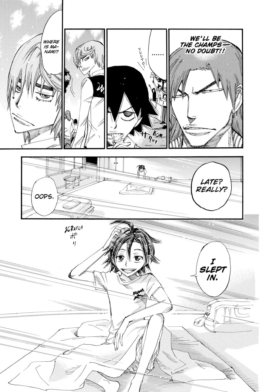 Yowamushi Pedal Chapter 422 page 8 - 