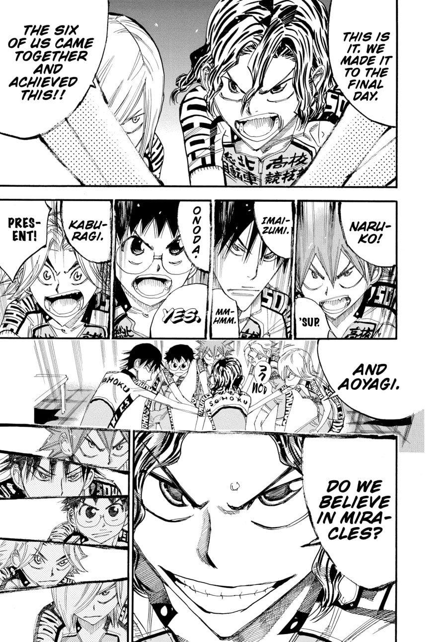 Yowamushi Pedal Chapter 422 page 10 - 