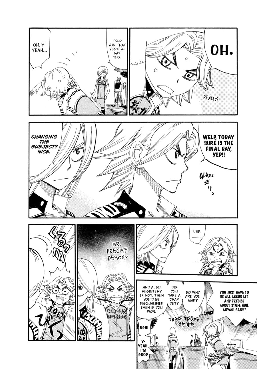 Yowamushi Pedal Chapter 423 page 2 - 