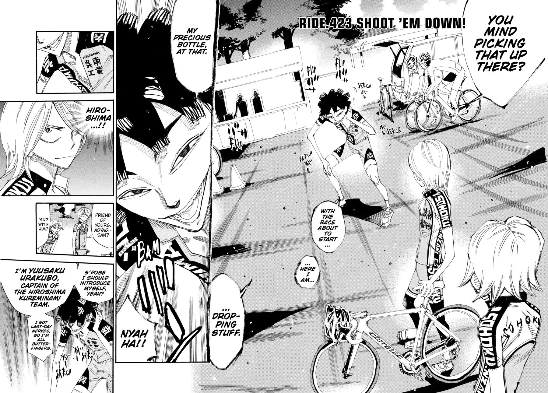 Yowamushi Pedal Chapter 423 page 4 - 
