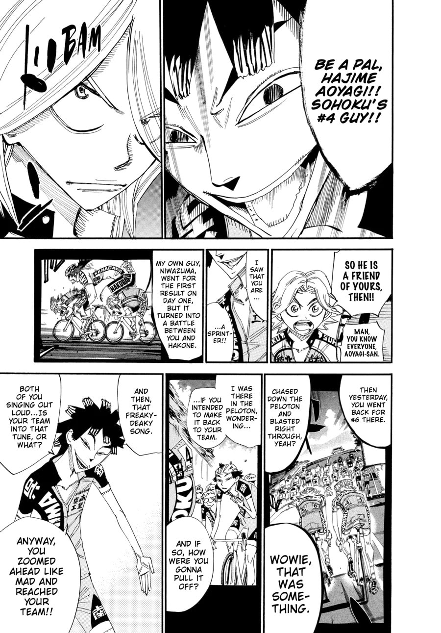 Yowamushi Pedal Chapter 423 page 6 - 