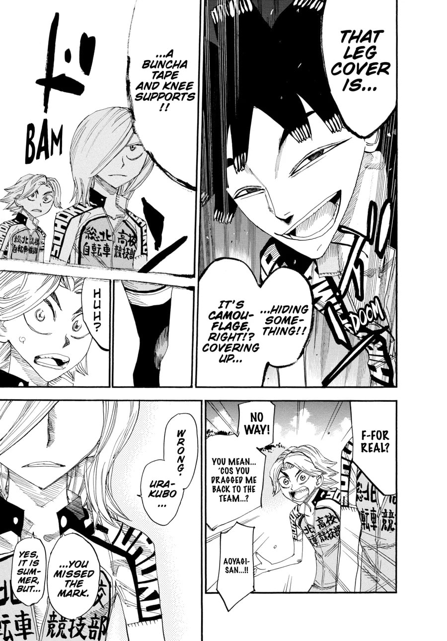Yowamushi Pedal Chapter 423 page 8 - 