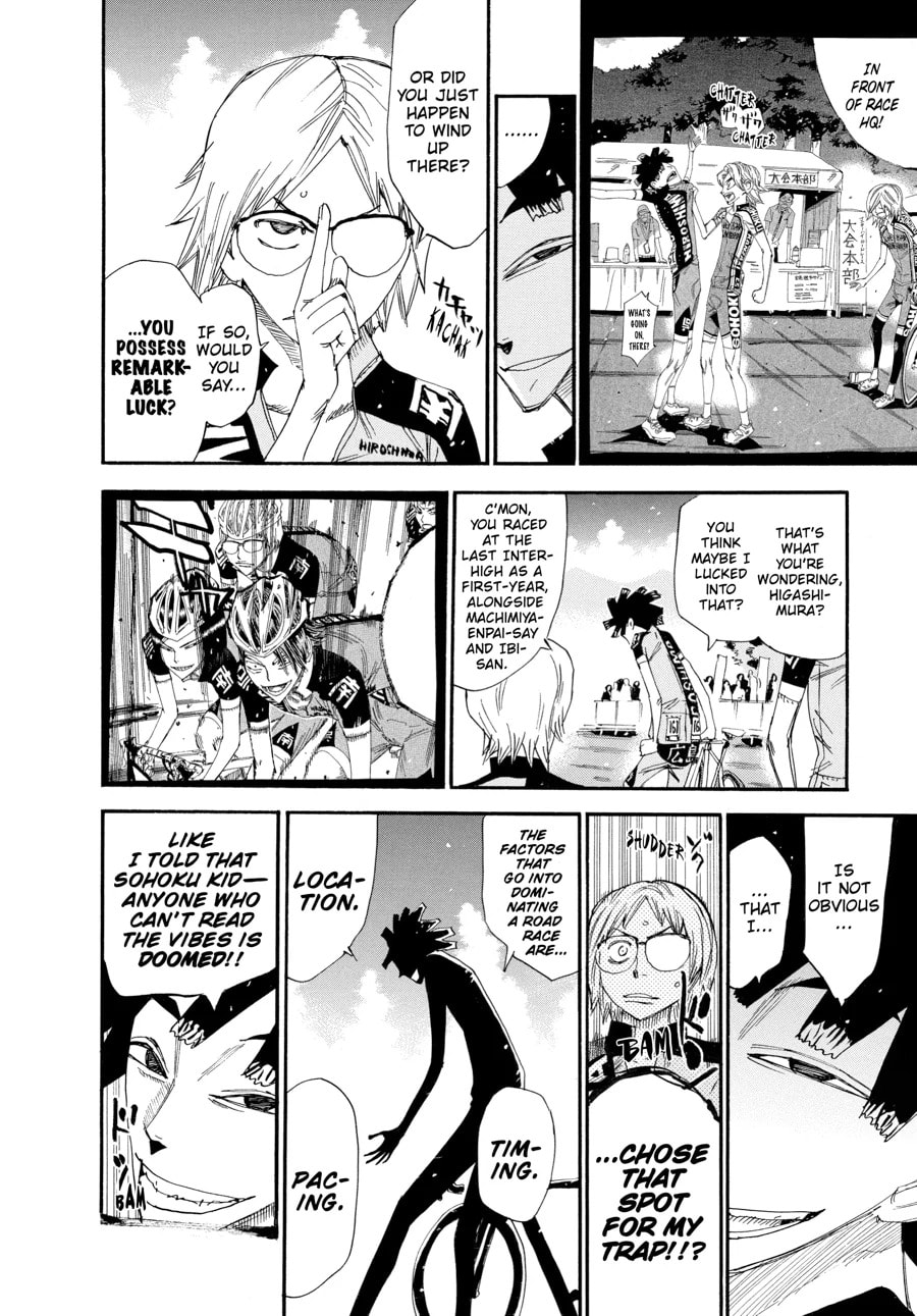 Yowamushi Pedal Chapter 424 page 2 - 
