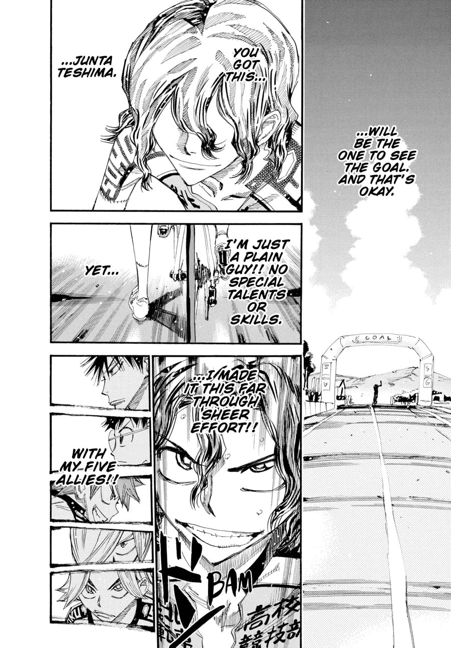 Yowamushi Pedal Chapter 424 page 11 - 