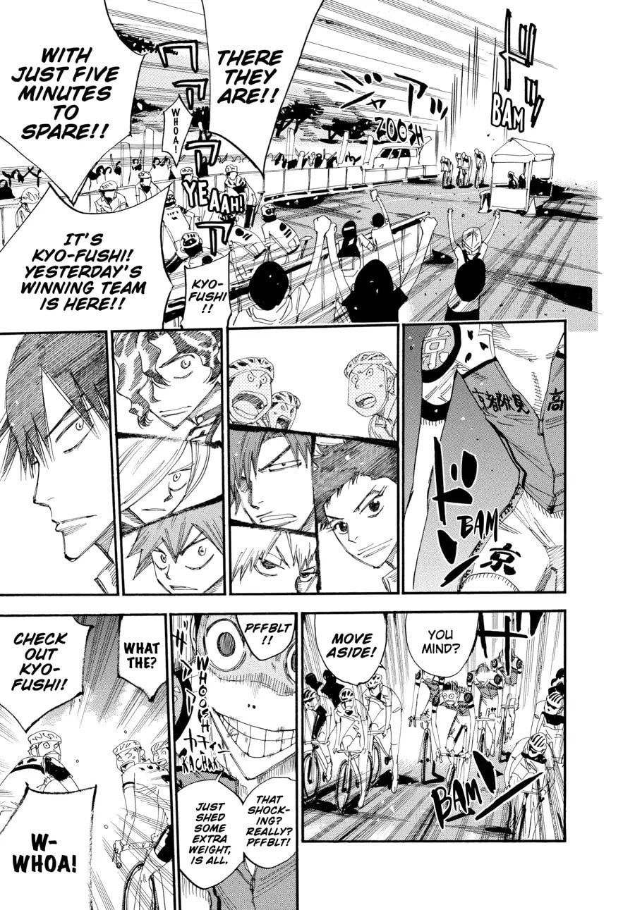 Yowamushi Pedal Chapter 424 page 15 - 