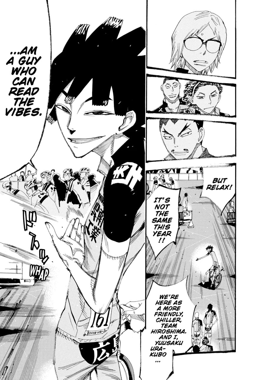 Yowamushi Pedal Chapter 424 page 3 - 