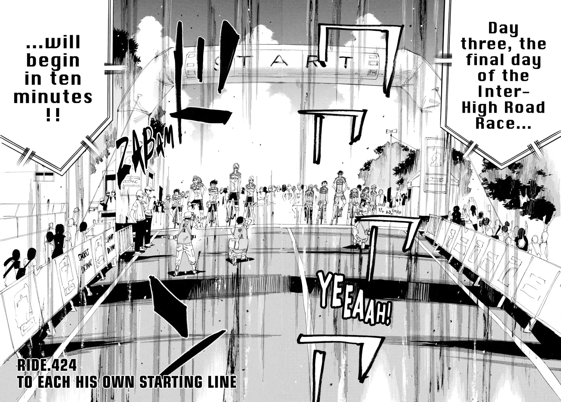 Yowamushi Pedal Chapter 424 page 4 - 