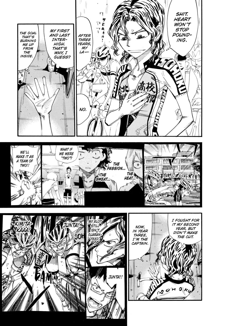 Yowamushi Pedal Chapter 424 page 8 - 
