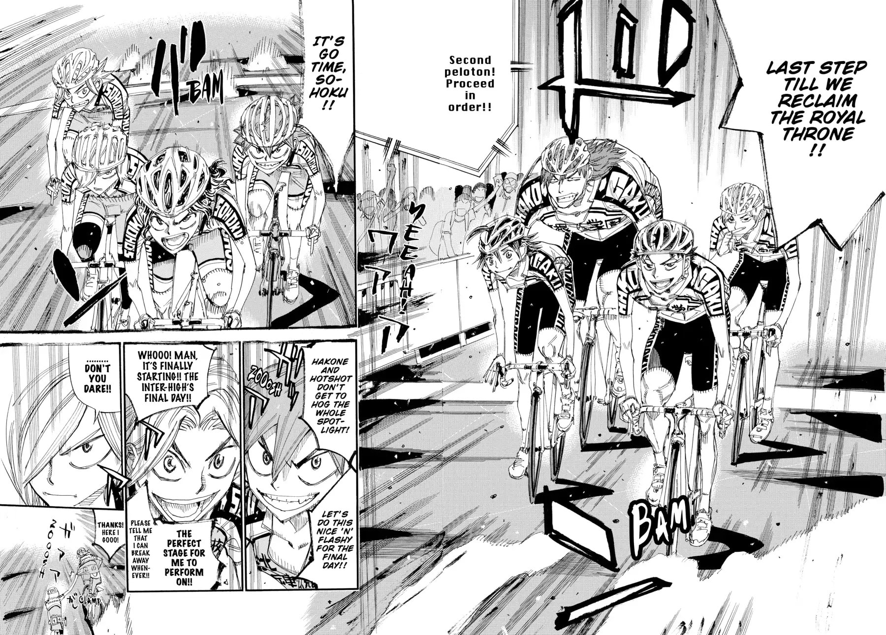 Yowamushi Pedal Chapter 425 page 14 - 
