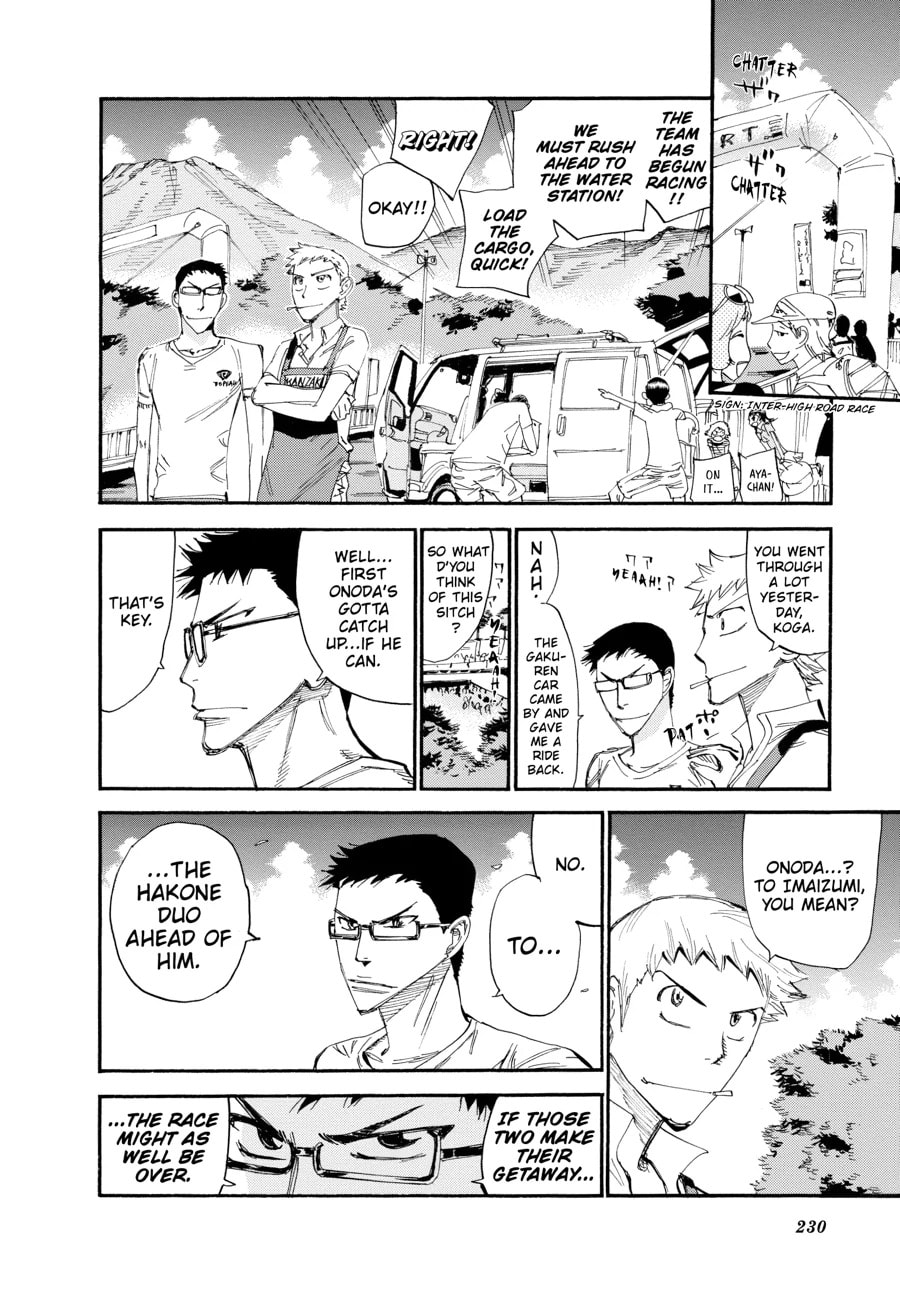 Yowamushi Pedal Chapter 427 page 3 - 