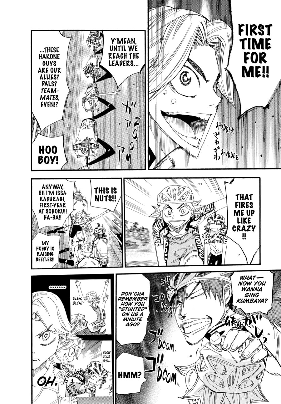 Yowamushi Pedal Chapter 428 page 11 - 