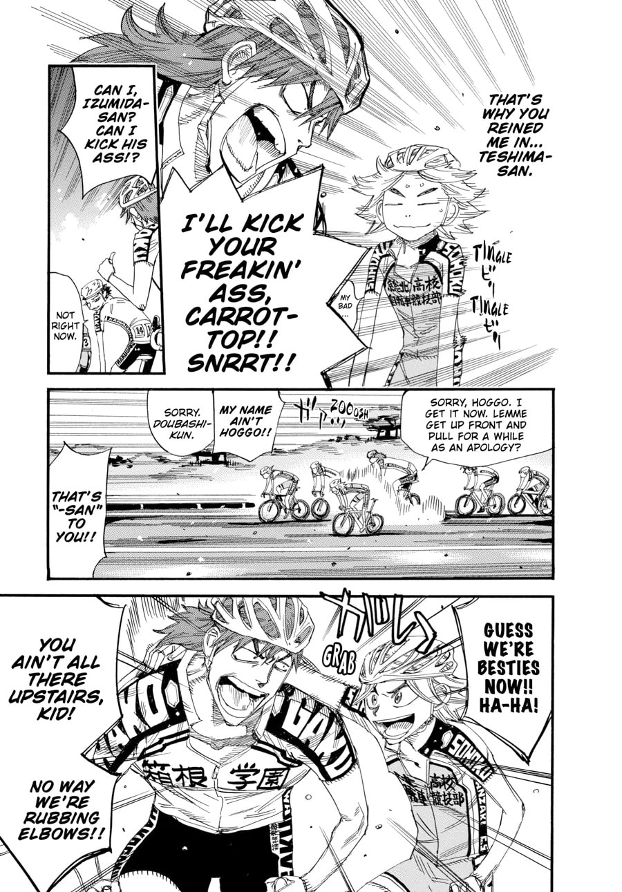 Yowamushi Pedal Chapter 428 page 12 - 