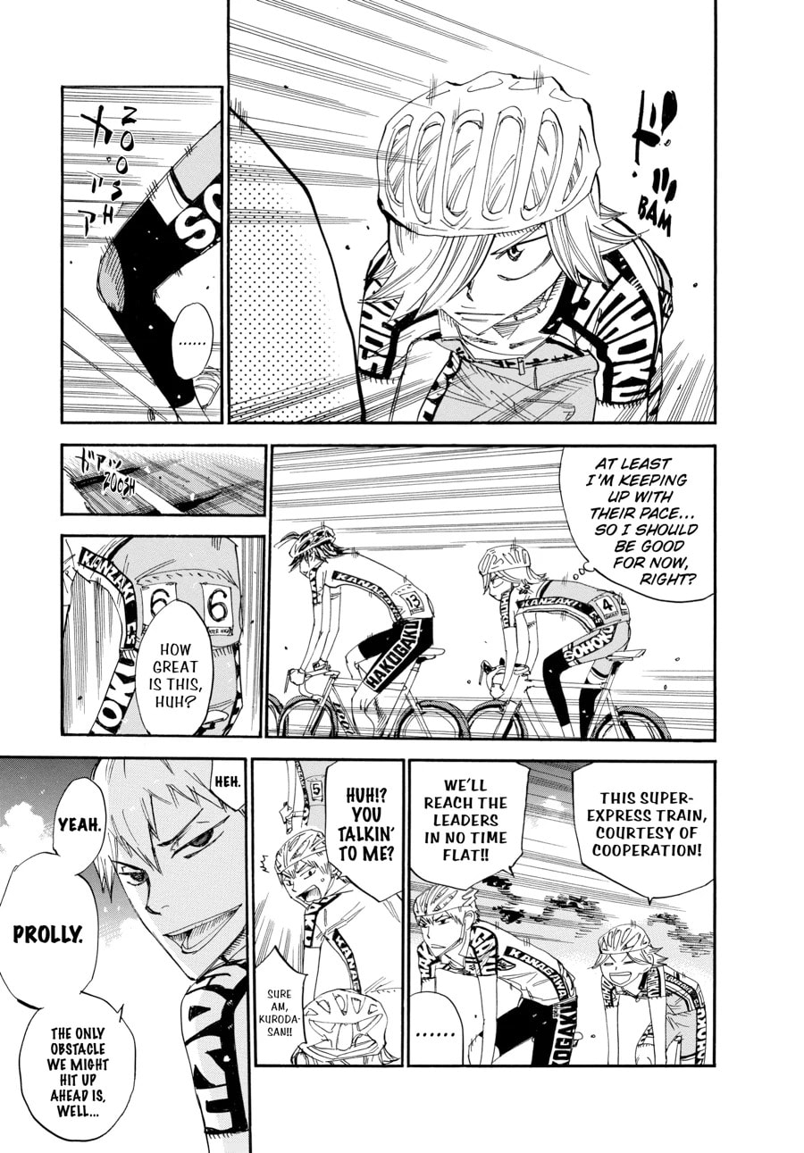 Yowamushi Pedal Chapter 428 page 14 - 