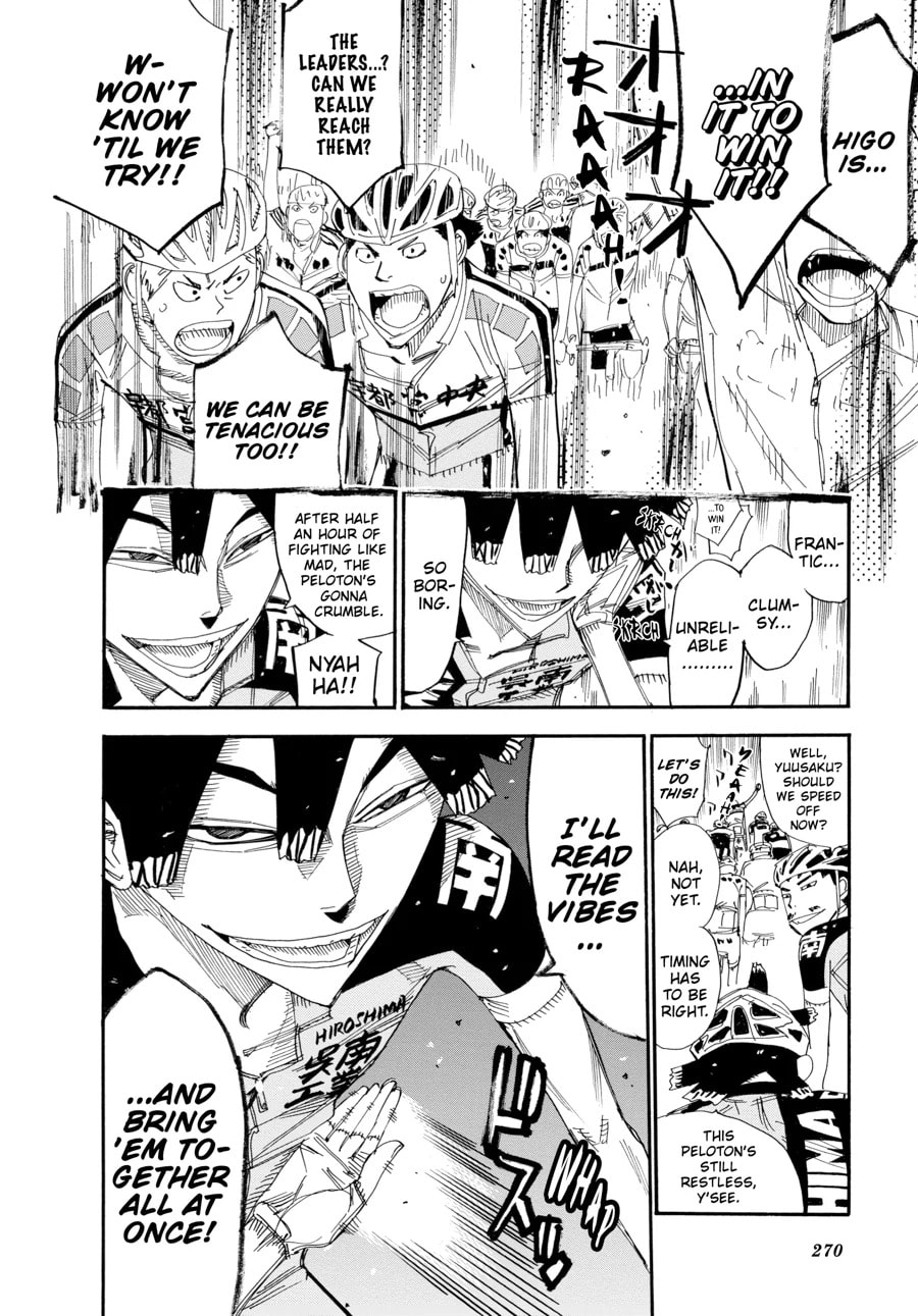 Yowamushi Pedal Chapter 428 page 18 - 