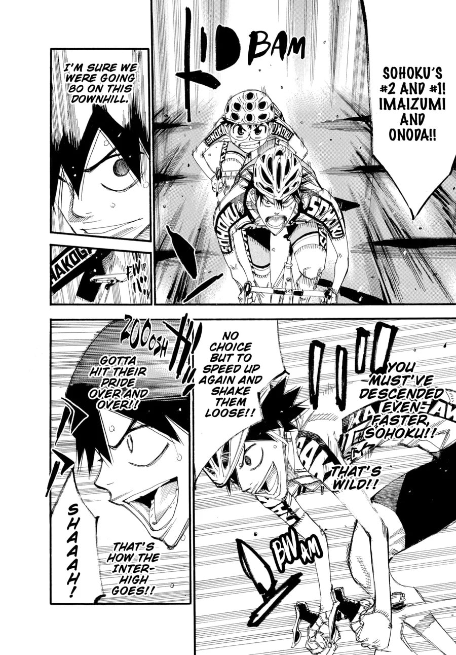 Yowamushi Pedal Chapter 428 page 3 - 