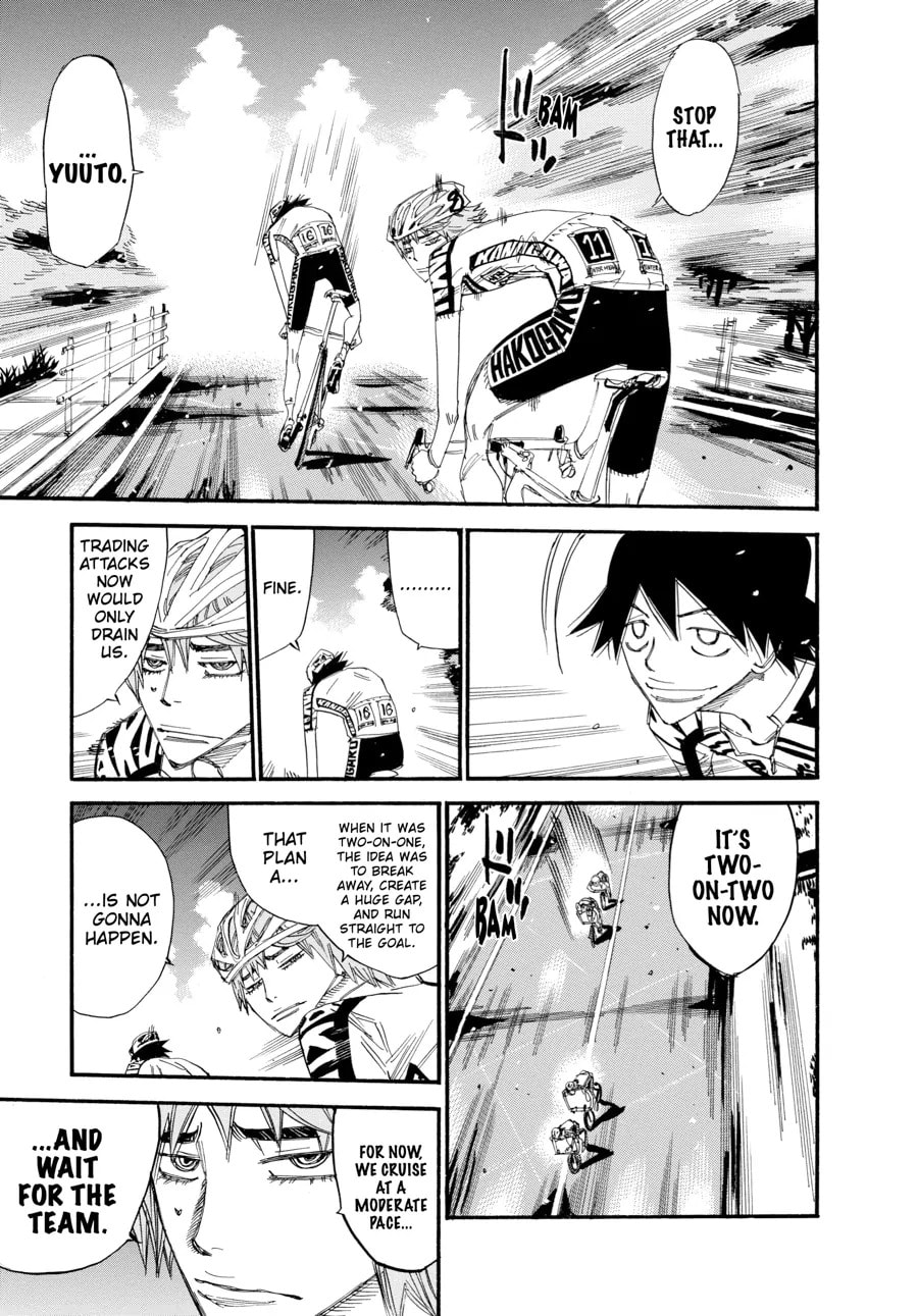 Yowamushi Pedal Chapter 428 page 4 - 