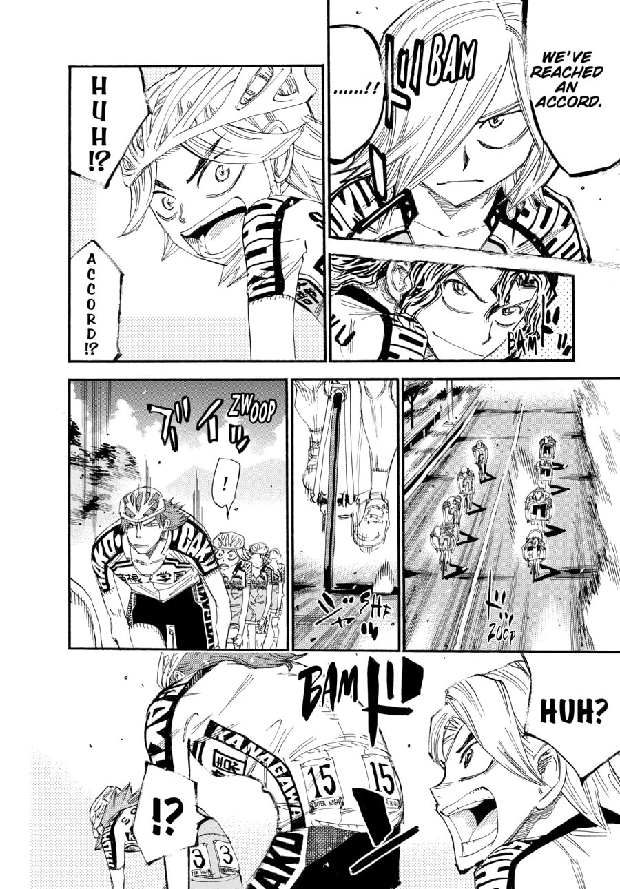 Yowamushi Pedal Chapter 428 page 7 - 