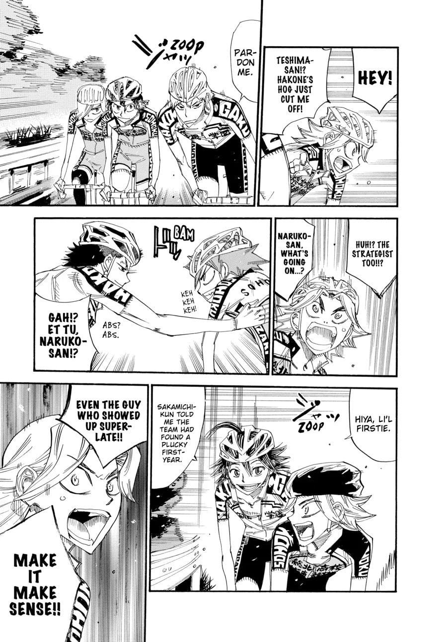 Yowamushi Pedal Chapter 428 page 8 - 