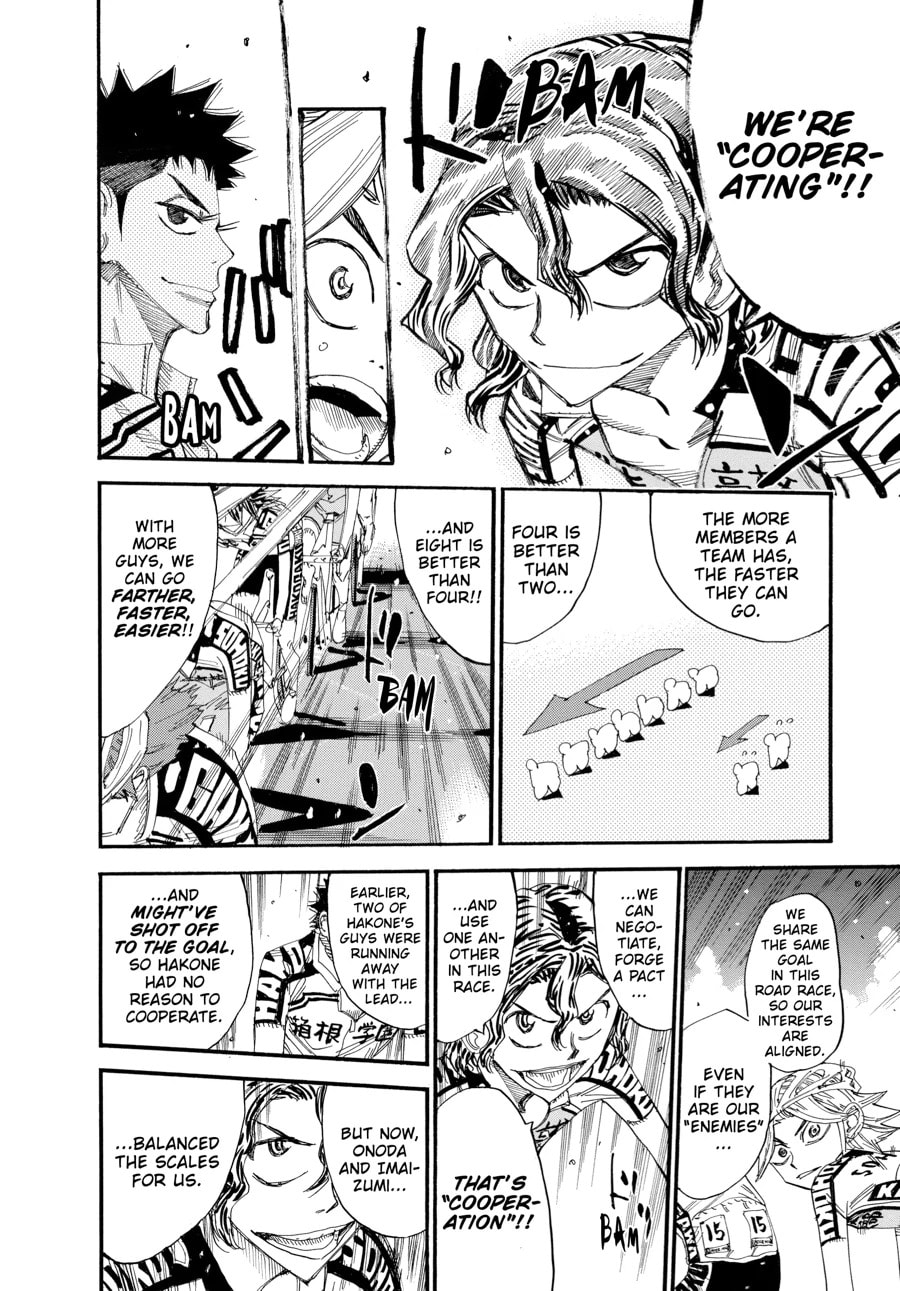 Yowamushi Pedal Chapter 428 page 9 - 