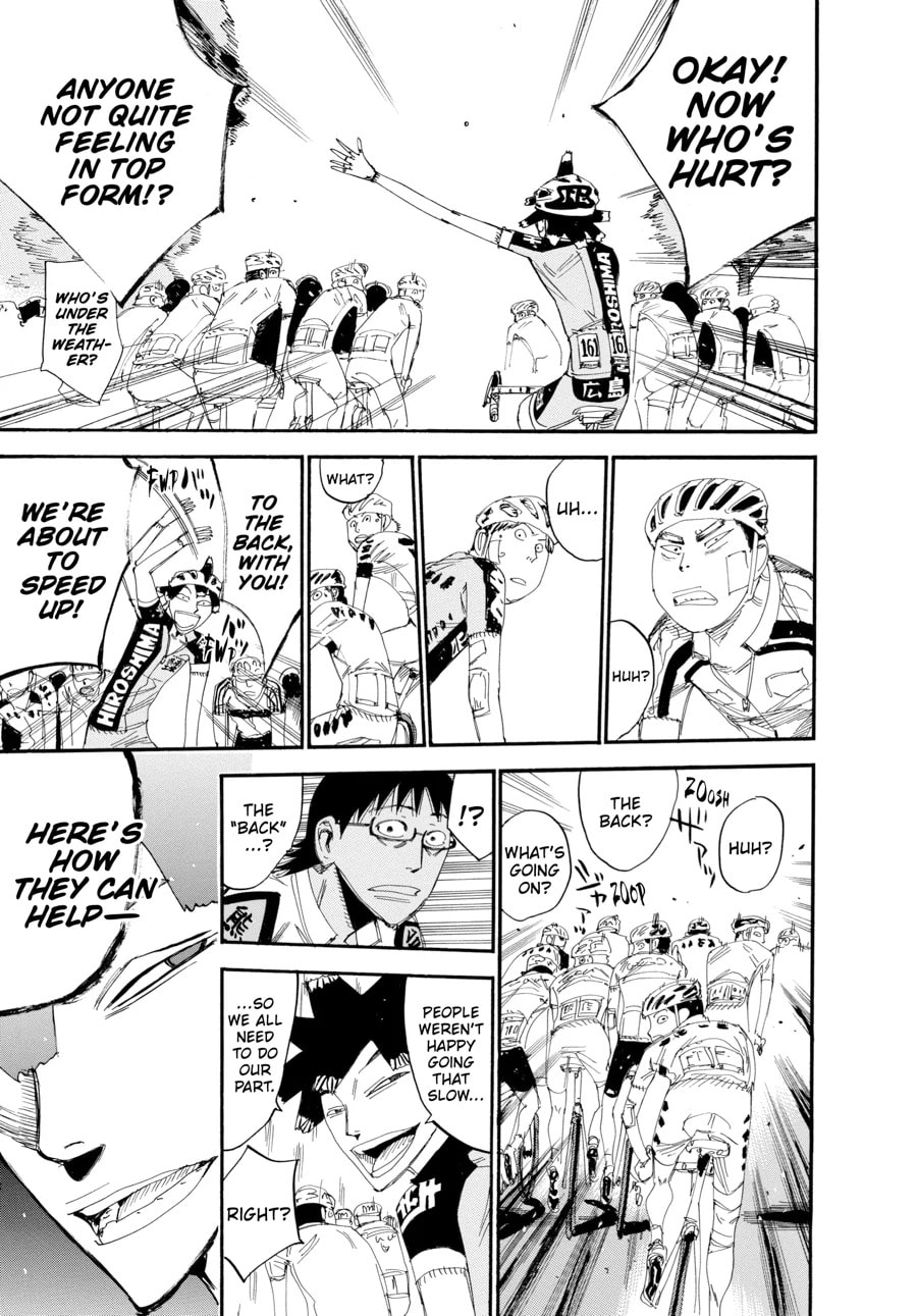 Yowamushi Pedal Chapter 429 page 18 - 