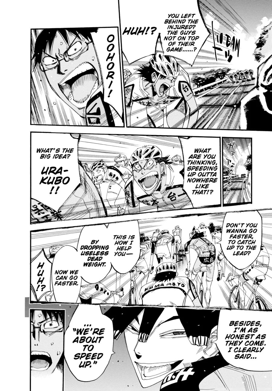 Yowamushi Pedal Chapter 429 page 22 - 