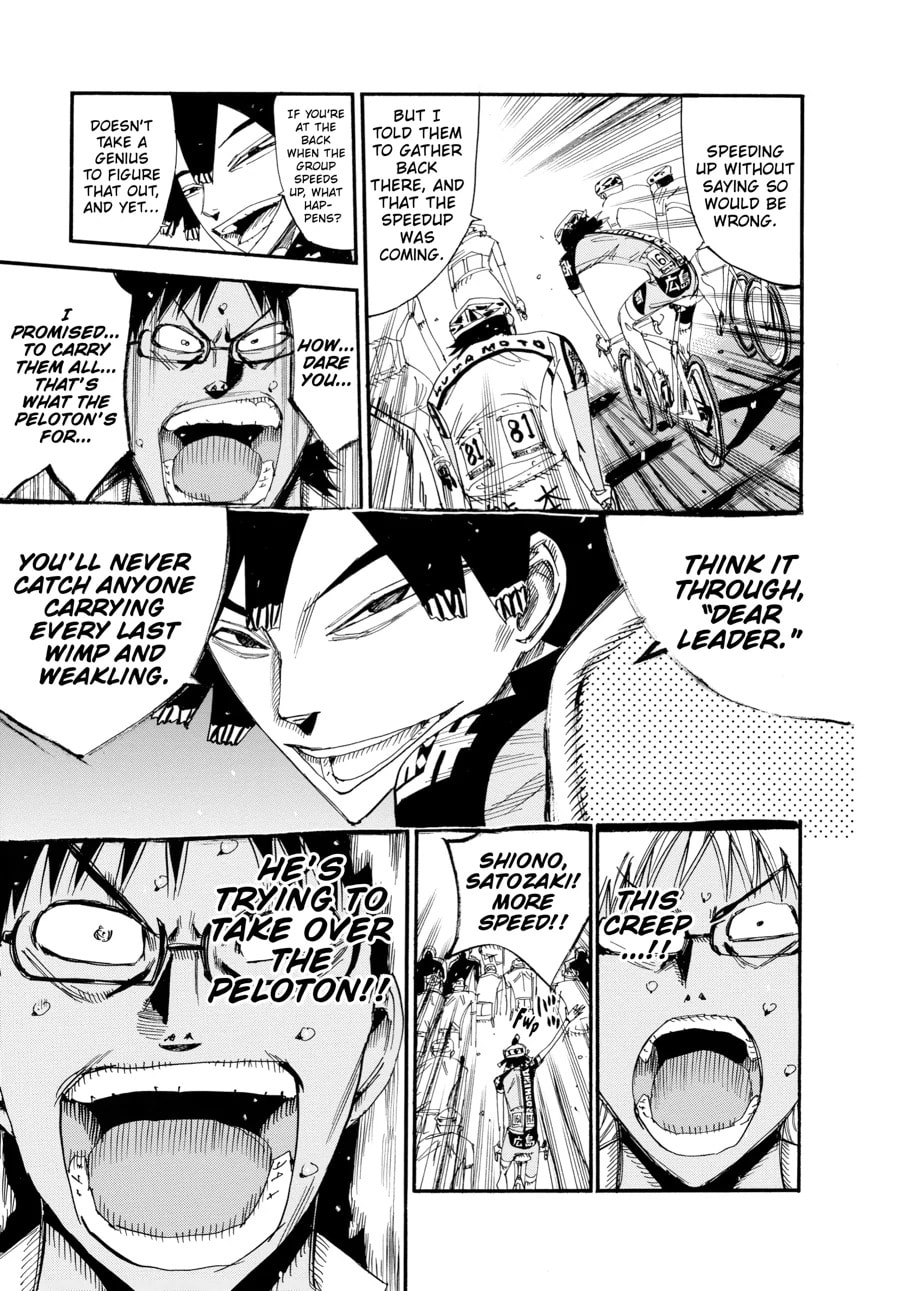 Yowamushi Pedal Chapter 429 page 23 - 
