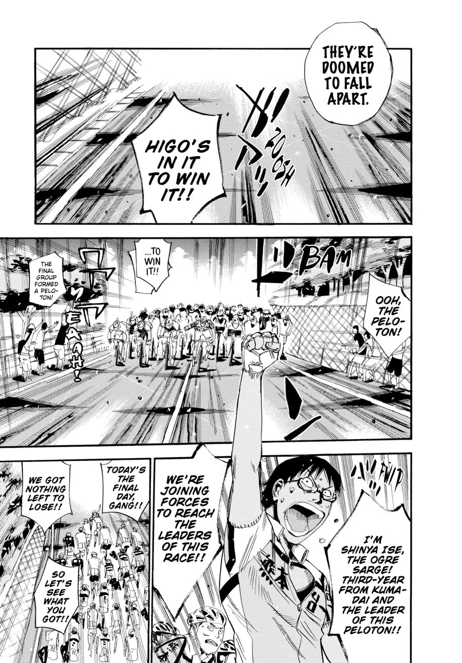 Yowamushi Pedal Chapter 429 page 8 - 