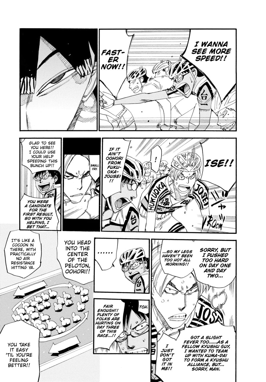 Yowamushi Pedal Chapter 429 page 10 - 