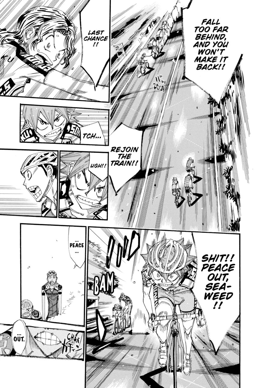 Yowamushi Pedal Chapter 431 page 12 - 