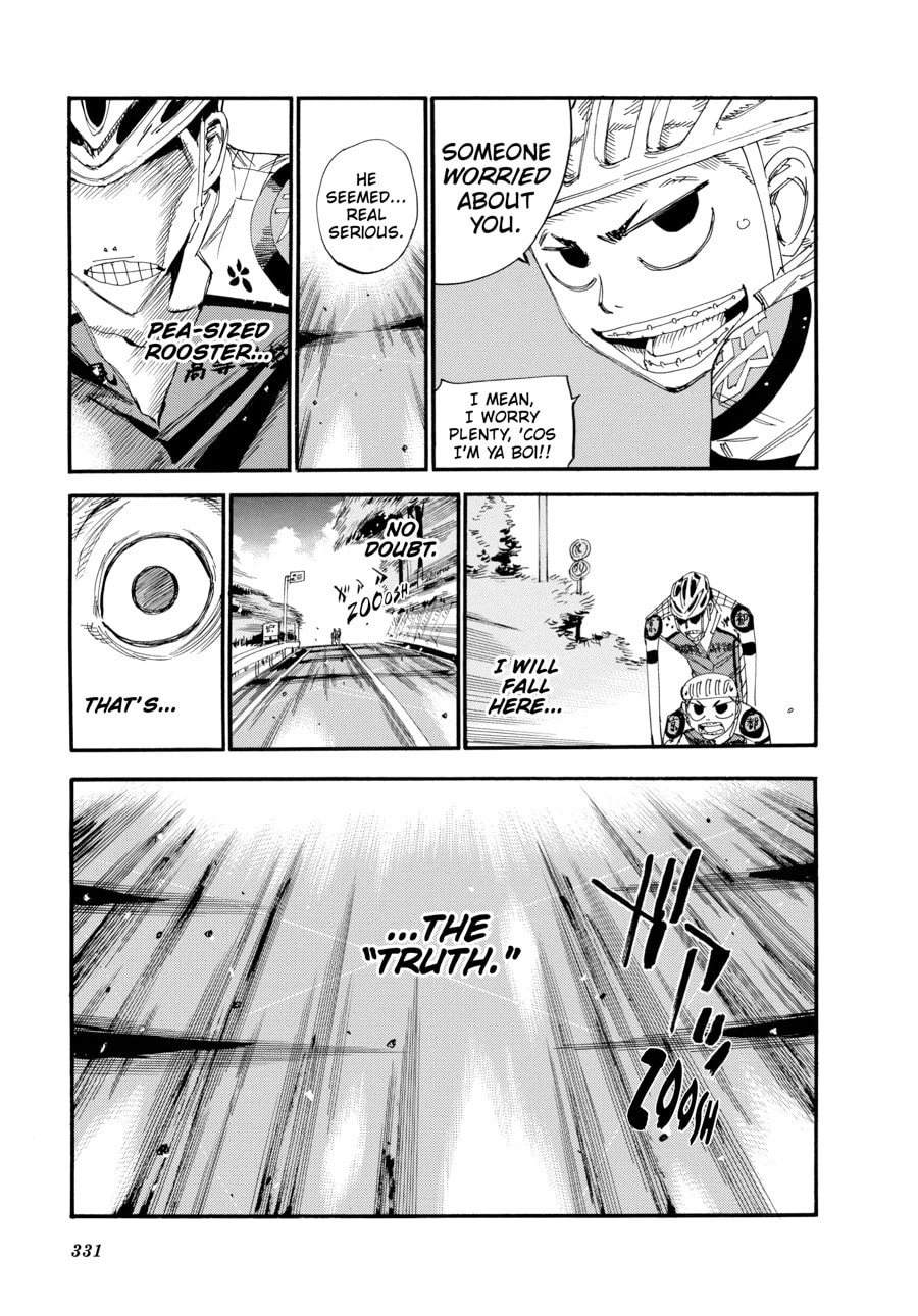 Yowamushi Pedal Chapter 431 page 14 - 