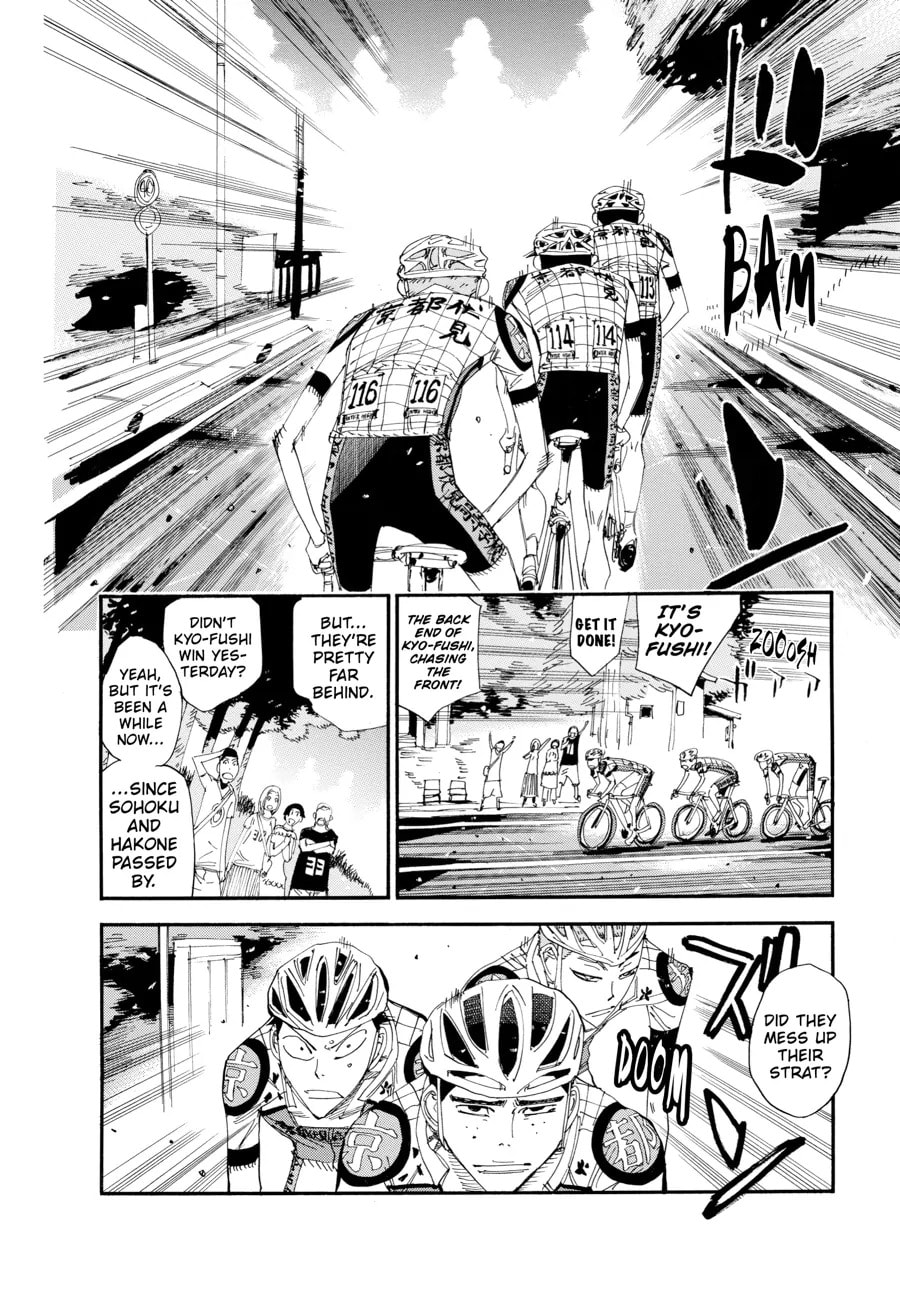 Yowamushi Pedal Chapter 431 page 15 - 