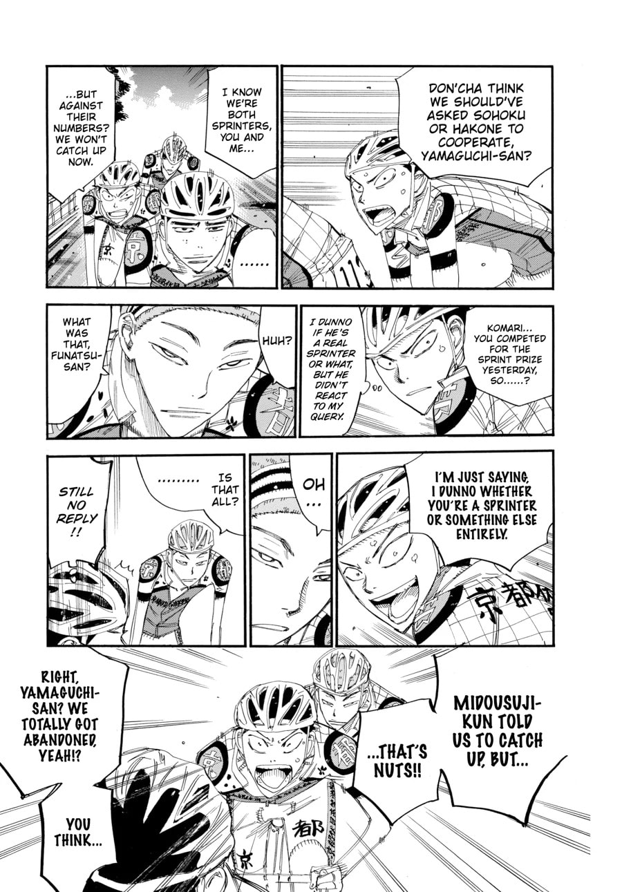 Yowamushi Pedal Chapter 431 page 16 - 